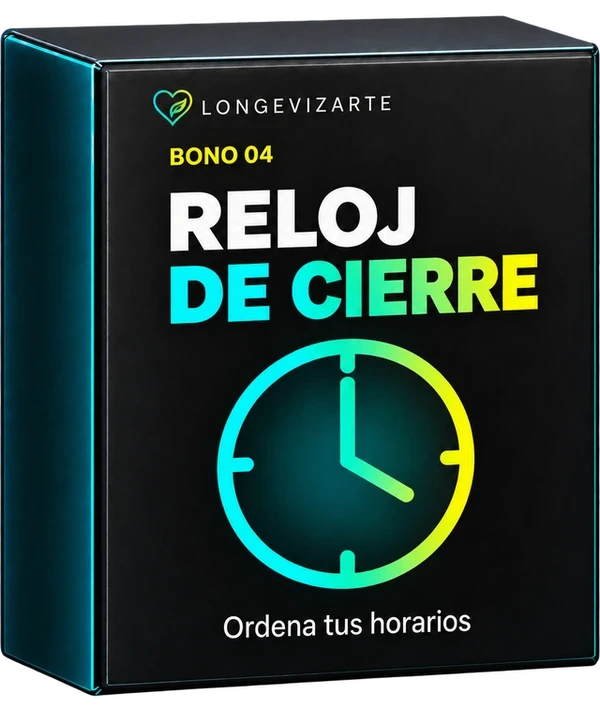 Caja digital del bono 4: Reloj de Cierre